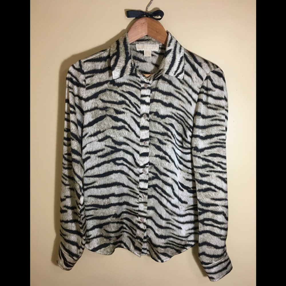 Michael Kors Tiger Blouse